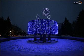 25 декабря 2017 г, Барнаул. Екатерина Смолихина   Сияющая столица: как украсили Барнаул к Новому году