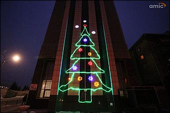 25 декабря 2017 г, Барнаул. Екатерина Смолихина   Сияющая столица: как украсили Барнаул к Новому году