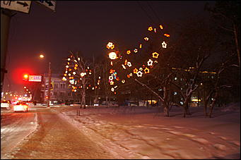 25 декабря 2009 г., Барнаул   Барнаул предновогодний