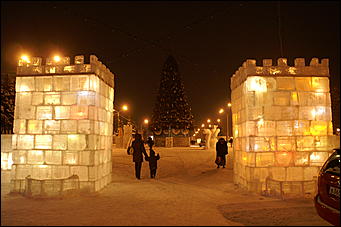 25 декабря 2009 г., Барнаул   Барнаул предновогодний