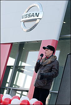 23 февраля 2011 г., Барнаул   Презентация обновленного NISSAN X-trail от официального дилера Nissan в Алтайском крае Автоцентра АНТ.