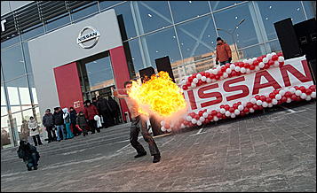 23 февраля 2011 г., Барнаул   Презентация обновленного NISSAN X-trail от официального дилера Nissan в Алтайском крае Автоцентра АНТ.