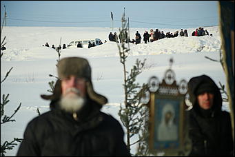 19 январь 2017 г., Барнаул Фото: Екатерина Смолихина   Сотни верующих пришли на Крещение в Барнауле
