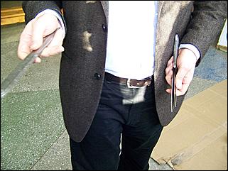 29 ноября 2008 г., Барнаул   Соревнования по метанию ножей: турнир для СМИ