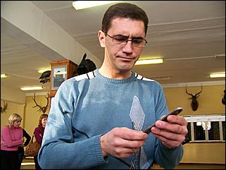 29 ноября 2008 г., Барнаул   Соревнования по метанию ножей: турнир для СМИ