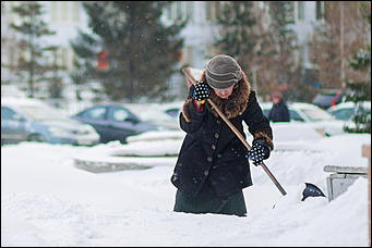 28 ноябрь 2016 г., Барнаул © Амител Вячеслав Мельников   "А зима будет большая". Каким выдался ноябрь в этом году. Фоторепортаж 