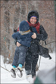 28 ноябрь 2016 г., Барнаул © Амител Вячеслав Мельников   "А зима будет большая". Каким выдался ноябрь в этом году. Фоторепортаж 