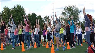 10 август 2015 г., Барнаул   Массовая городская тренировка в Барнауле 