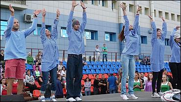 10 август 2015 г., Барнаул   Массовая городская тренировка в Барнауле 