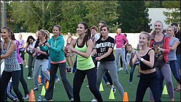 10 август 2015 г., Барнаул   Массовая городская тренировка в Барнауле 