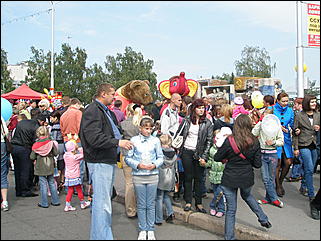 4 сентября 2010г., Барнаул   Открытие Дня города на пл.Сахарова