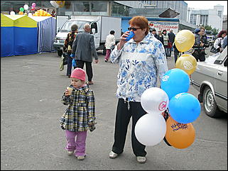 4 сентября 2010г., Барнаул   Открытие Дня города на пл.Сахарова