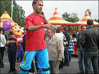 4 сентября 2010г., Барнаул   Открытие Дня города на пл.Сахарова
