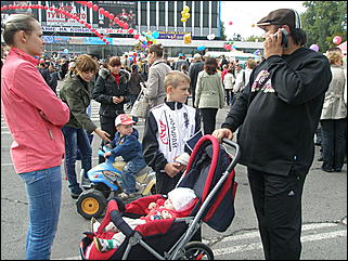 4 сентября 2010г., Барнаул   Открытие Дня города на пл.Сахарова