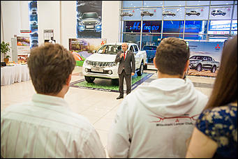 11 сентябрь 2015 г., Барнаул   Автоцентр АНТ провел презентацию нового поколения Mitsubishi L200