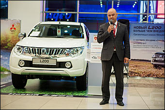11 сентябрь 2015 г., Барнаул   Автоцентр АНТ провел презентацию нового поколения Mitsubishi L200