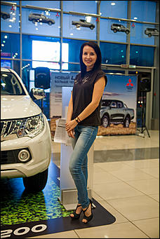 11 сентябрь 2015 г., Барнаул   Автоцентр АНТ провел презентацию нового поколения Mitsubishi L200