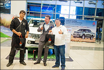 11 сентябрь 2015 г., Барнаул   Автоцентр АНТ провел презентацию нового поколения Mitsubishi L200