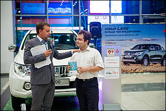 11 сентябрь 2015 г., Барнаул   Автоцентр АНТ провел презентацию нового поколения Mitsubishi L200