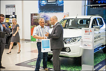 11 сентябрь 2015 г., Барнаул   Автоцентр АНТ провел презентацию нового поколения Mitsubishi L200