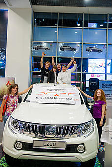 11 сентябрь 2015 г., Барнаул   Автоцентр АНТ провел презентацию нового поколения Mitsubishi L200