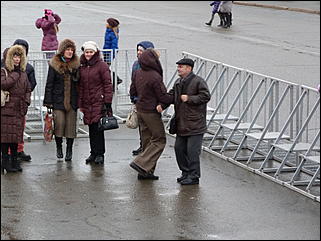    Репетиция проведения эстафеты олимпийского огня в Барнауле