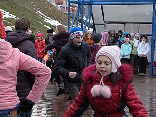    Репетиция проведения эстафеты олимпийского огня в Барнауле