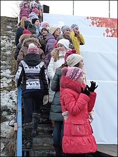    Репетиция проведения эстафеты олимпийского огня в Барнауле