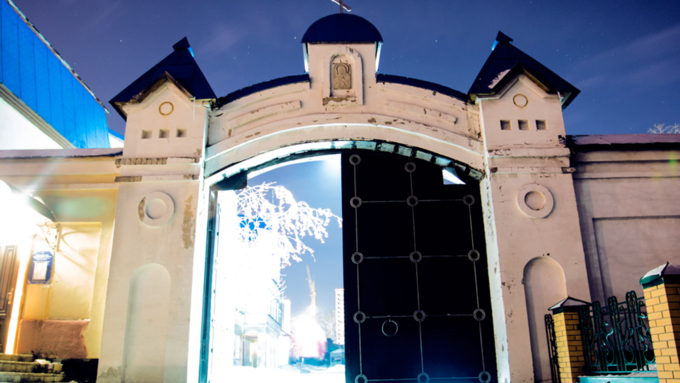 7 январь 2016 г., Барнаул   Архиерейская Божественная литургия прошла в Покровском кафедральном соборе