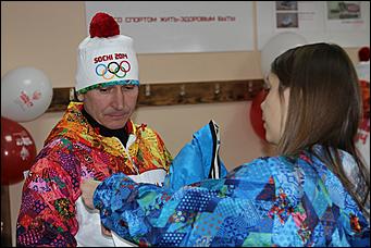    Олимпийский огонь в Барнауле 