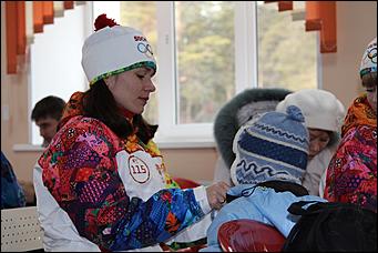    Олимпийский огонь в Барнауле 