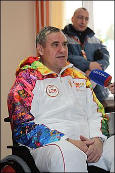    Олимпийский огонь в Барнауле 