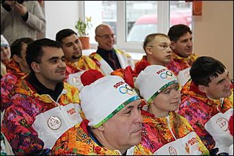    Олимпийский огонь в Барнауле 