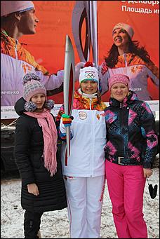    Олимпийский огонь в Барнауле 