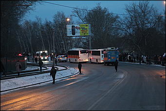    Олимпийский огонь в Барнауле 