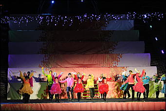    Олимпийский огонь в Барнауле 