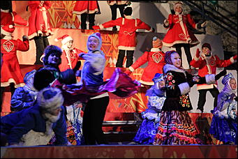    Олимпийский огонь в Барнауле 