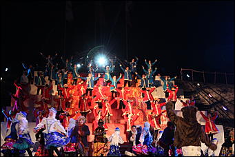    Олимпийский огонь в Барнауле 