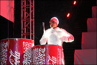    Олимпийский огонь в Барнауле 