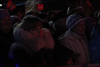    Олимпийский огонь в Барнауле 