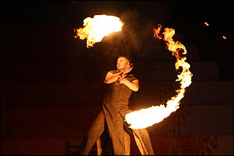    Олимпийский огонь в Барнауле 