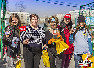19.04.2014. Барнаул   Акция «Чисто по-нашему» от «Радио Шансон Барнаул» (101,9 FM)