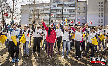 19.04.2014. Барнаул   Акция «Чисто по-нашему» от «Радио Шансон Барнаул» (101,9 FM)