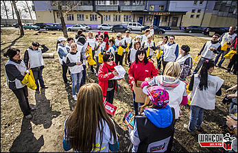 19.04.2014. Барнаул   Акция «Чисто по-нашему» от «Радио Шансон Барнаул» (101,9 FM)