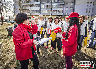 19.04.2014. Барнаул   Акция «Чисто по-нашему» от «Радио Шансон Барнаул» (101,9 FM)