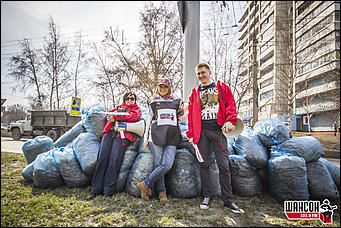 19.04.2014. Барнаул   Акция «Чисто по-нашему» от «Радио Шансон Барнаул» (101,9 FM)