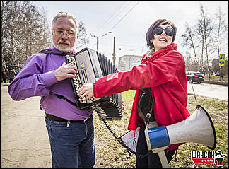 19.04.2014. Барнаул   Акция «Чисто по-нашему» от «Радио Шансон Барнаул» (101,9 FM)