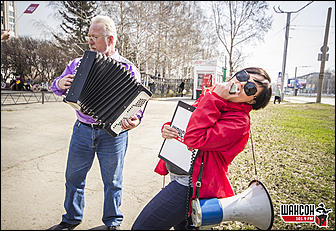 19.04.2014. Барнаул   Акция «Чисто по-нашему» от «Радио Шансон Барнаул» (101,9 FM)