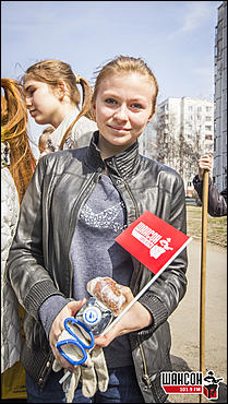 19.04.2014. Барнаул   Акция «Чисто по-нашему» от «Радио Шансон Барнаул» (101,9 FM)