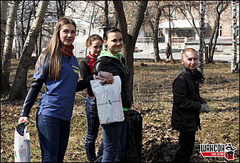 19.04.2014. Барнаул   Акция «Чисто по-нашему» от «Радио Шансон Барнаул» (101,9 FM)